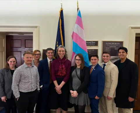 Rep. Dexter meeting with transgender veterans and servicemembers
